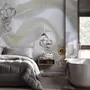 Luxury Floral Diamond Daisy Wallpaper Mural