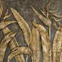 Tropical Birds of Paradise Sculpture Wallpaper Mural