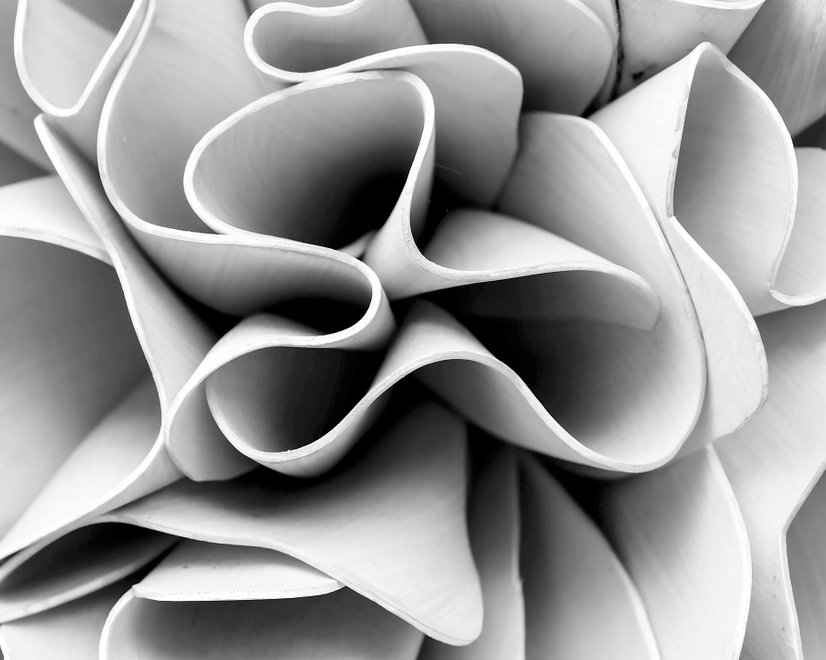 Abstrakte 3D-Look Architektur Fototapete