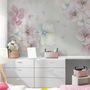 Watercolor Soft Flower Wallpaper Mural
