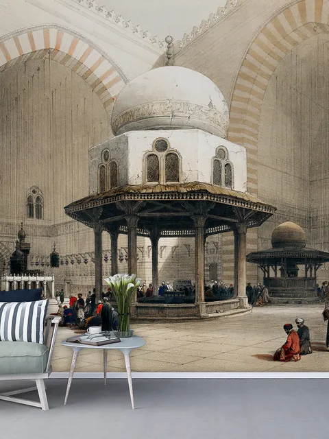 Old Egypt Historical Palace Wallpaper Mural