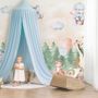 Kids Cute Animals Dancing in the Forest Wallpaper Mural