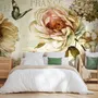 Vintage Hydrangea Wallpaper Mural