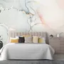 Soft Neutral Abstract Marble Art Wallpaper Mural