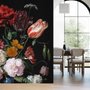 Dutch Florals Still Life Flowers in Vase Wallpaper Mural