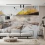 3D  Look Geometric Sea Landscape Wallpaper Mural