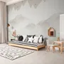 Kids Mountain with Clouds Wallpaper Mural