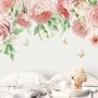Fototapete mit Pink Flower Art