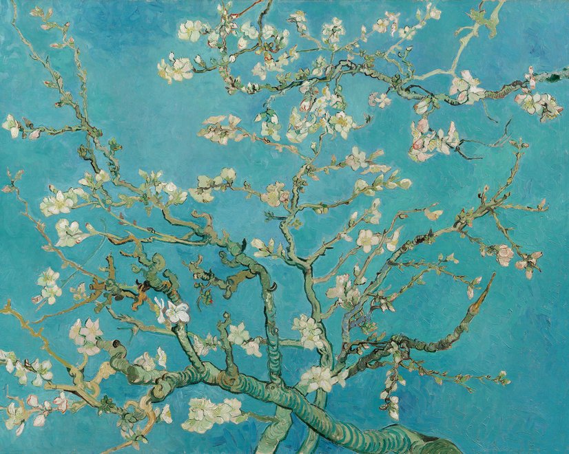 Van Gogh Almond Blossom Wallpaper Mural