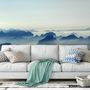 Misty Mountain Landscape Wallpaper Mural