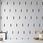 Geometric Black Line Wall Decal Sticker