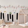 Cartoon Piano with Rabbits Wallpaper Mural