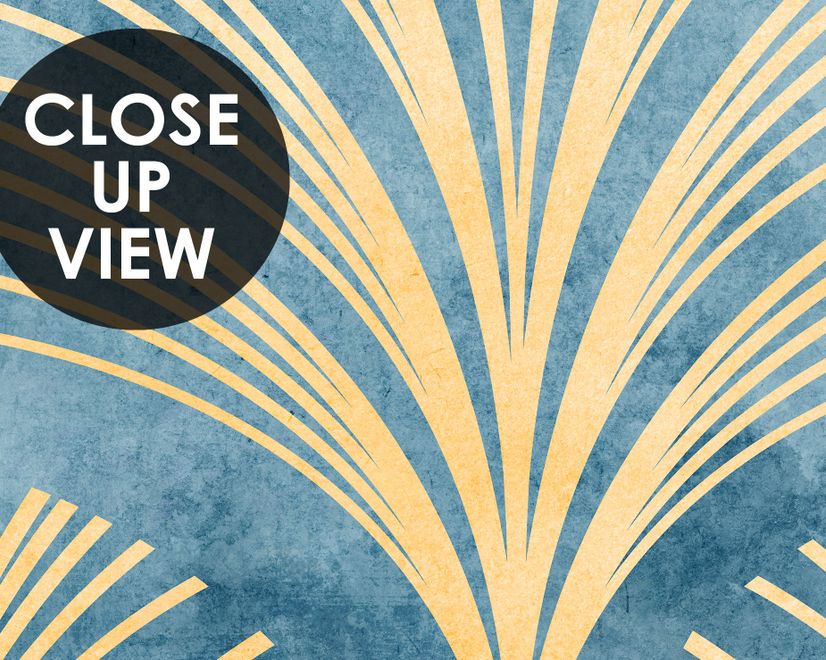 Soft Gatsby Style Art Deco Wallpaper Mural