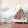 Kids Soft Whale  Undersea Life Wallpaper Mural