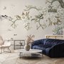 Papier peint panoramique Retro Plum Blossom