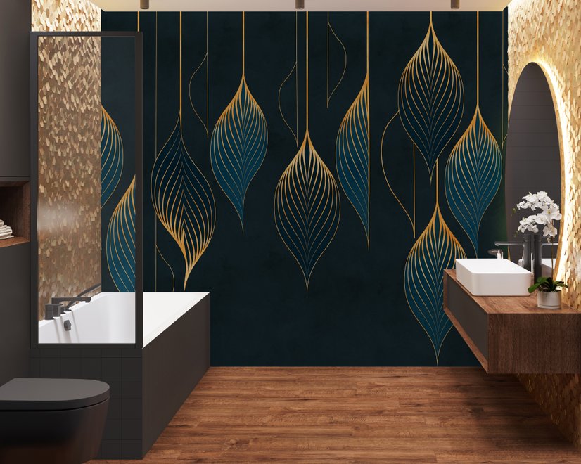 Abstract Geometric Art Wallpaper Mural