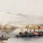 Seashore in Rural Life Historical Art Wallpaper Mural
