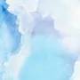 Watercolor Blue Brush Wallpaper Mural