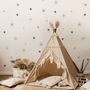 Soft Colorful Shining View Stars for Nursery Wallpaper Mural