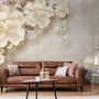 Vintage Water Lily Pond Wallpaper Mural