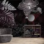 Dark Leaf Wallpaper Mural