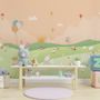 Nursery Cartoon Forest Landscape Wallpaper Mural