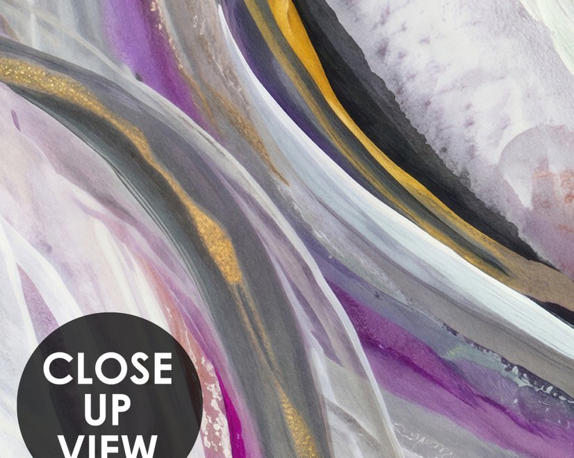 Watercolor Abstract Lines Wallpaper Mural