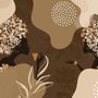 Fototapete mit abstrakten Silhouetten von Frauen