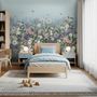 Soft Blooming Floral Meadow  Kids Wallpaper