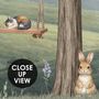 Kids Forest Animals Landscape Wallpaper Mural