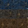 Papier peint panoramique floral de la pivoine de la marine foncée