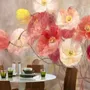 Oil Painting Poppy Floral Wallpaper Mural