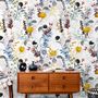 Colorful Wildflower Wallpaper Mural