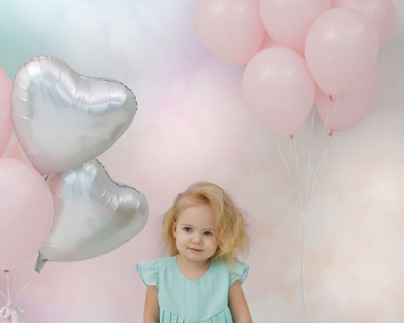 Kids Colorful Sky Cloud Wallpaper Mural