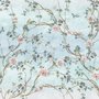 Watercolor Chinoiserie Floral Peony Blossom Wallpaper Mural
