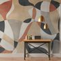 Boho Geometric Abstract Art Wallpaper Mural