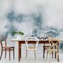 Dark Fog Pattern Wallpaper Mural