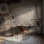 Vintage Eiffel Tower City Landscape Wallpaper Mural