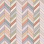 Papier peint panoramique vintage à chevrons