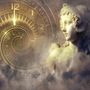 Greek Sculpture and Abstract Fractal Wallpaper Mural