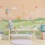 Kinderzimmer Cartoon Waldlandschaft Fototapete