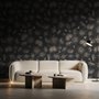 Tropical Palm Leaf and Birds Wallpaper Mural
