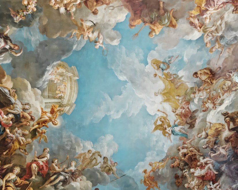 Papier peint panoramique de la Renaissance médiévale