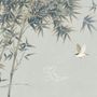 Retro Trees and Birds Wallpaper Mural