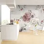 Soft Peony Floral Wallpaper Mural