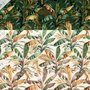 Papier peint feuilles palmier banane