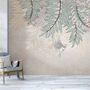 Hanging Soft Leaves Art Wallpaper Mural