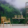 Mountain Waterfall Wallpaper Mural