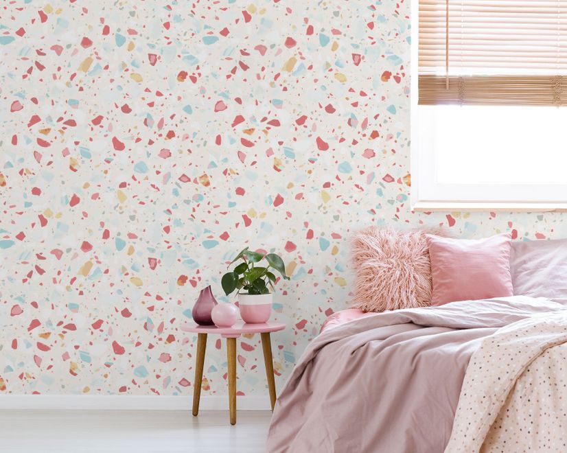 Colorful Terrazzo Wallpaper Mural