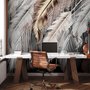 Nordic Light Feathers Wallpaper Mural